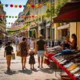 Après des soldes jugés décevants, la braderie d’été de Bergerac relance le commerce du centre-ville