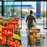 Les prix reculent en juillet : l'inflation passe en territoire négatif, surtout grâce à l'alimentaire