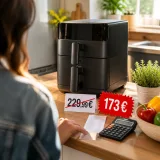 Électroménager : l’airfryer compact Ninja Double Stack XL passe à 173 € — ce que ça change pour un foyer