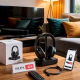 Casque Sennheiser RS 175 : 80 € de remise, une économie concrète pour l'équipement audio domestique