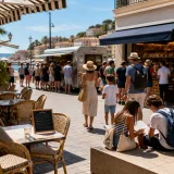 Sur la Côte d’Azur, les Français rognent sur les repas pour préserver leur budget vacances