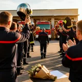 Après 42 ans de service, un sapeur‑pompier quitte la caserne : hommage et montant indicatif de la pension