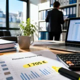 Pension moyenne 2024 : 1 705 € bruts par mois, que mesure exactement la Drees ?