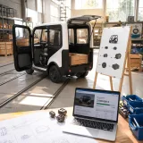 Midipile lance une levée de 2 M€ pour diffuser son micro‑utilitaire électrique d’un mètre de large