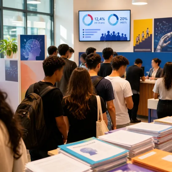 Le chômage des 15-24 ans remonte en 2025 : l'OIT pointe l'essor de l'IA et des risques pour l'entrée dans l'emploi