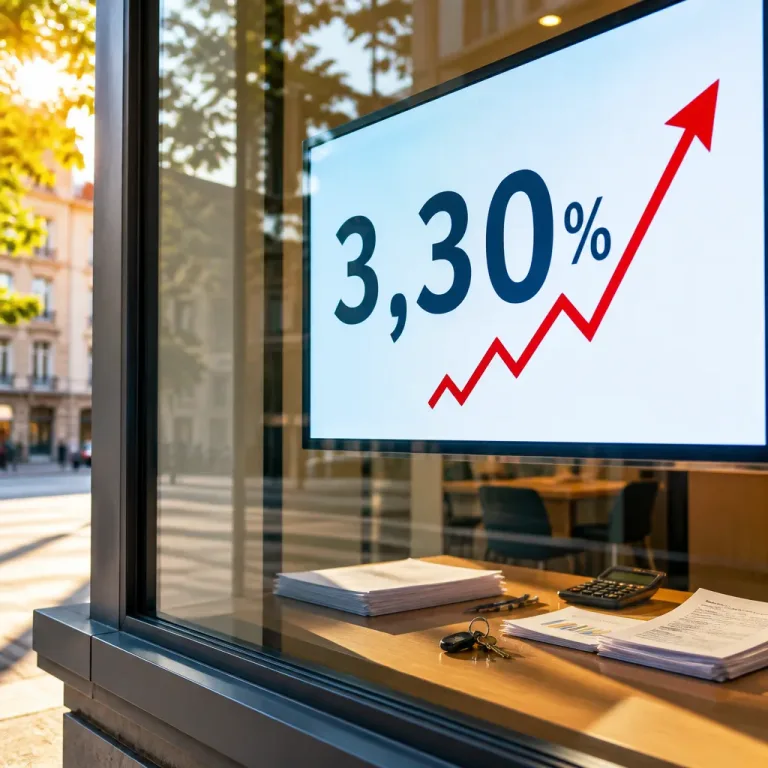 Les taux des crédits immobiliers repartent à la hausse : le taux moyen à 3,30 % en juillet 2026