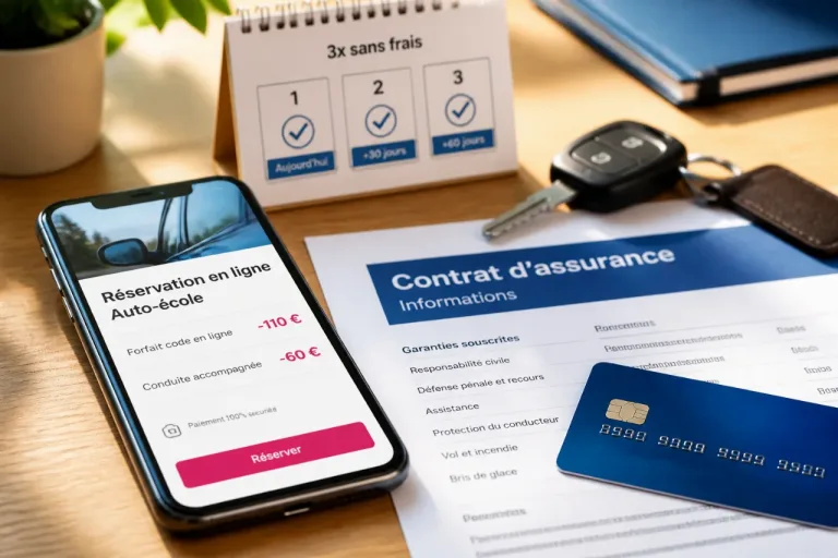 Euroassurance propose jusqu’à 110€ de réduction sur le permis via En Voiture Simone