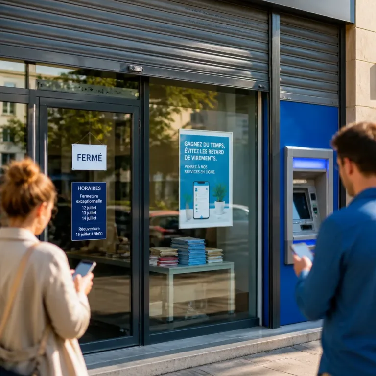 Agences bancaires : attention aux fermetures et au « pont » autour du 14 juillet 2026