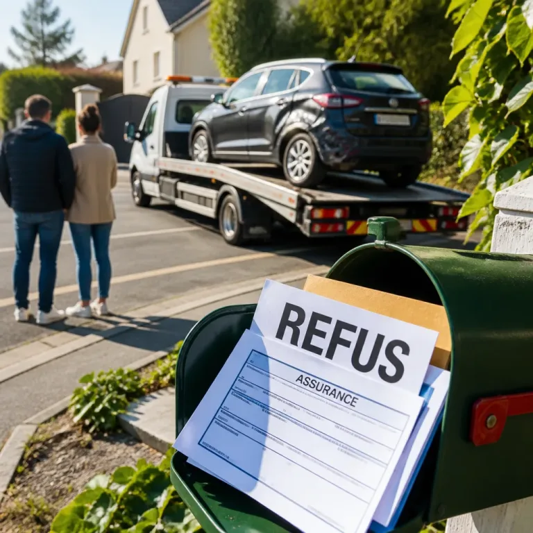 Refus d’indemnisation après un accident : un prêt auto restant dû alors que l’assureur écarte la couverture