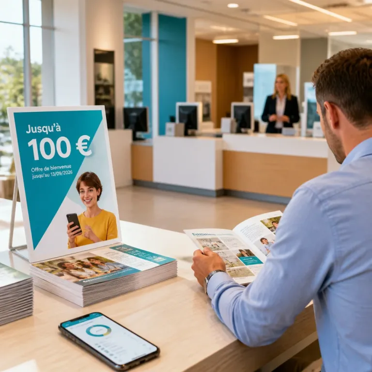 Crédit Agricole propose jusqu'à 100 € de prime pour attirer de nouveaux clients jusqu'au 13 septembre 2026