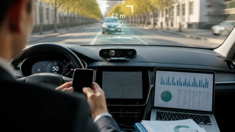 La distraction au volant peut être « pire que 0,8 g/l » selon une étude d’Allianz