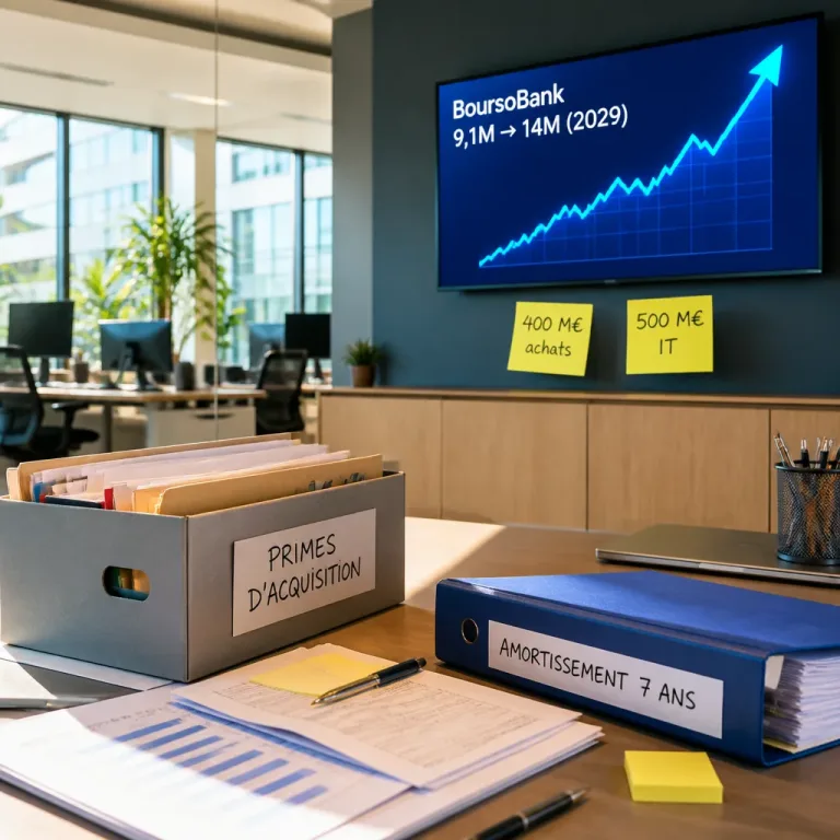 Société Générale mise sur BoursoBank pour atteindre 14 millions de clients et alléger l'impact comptable