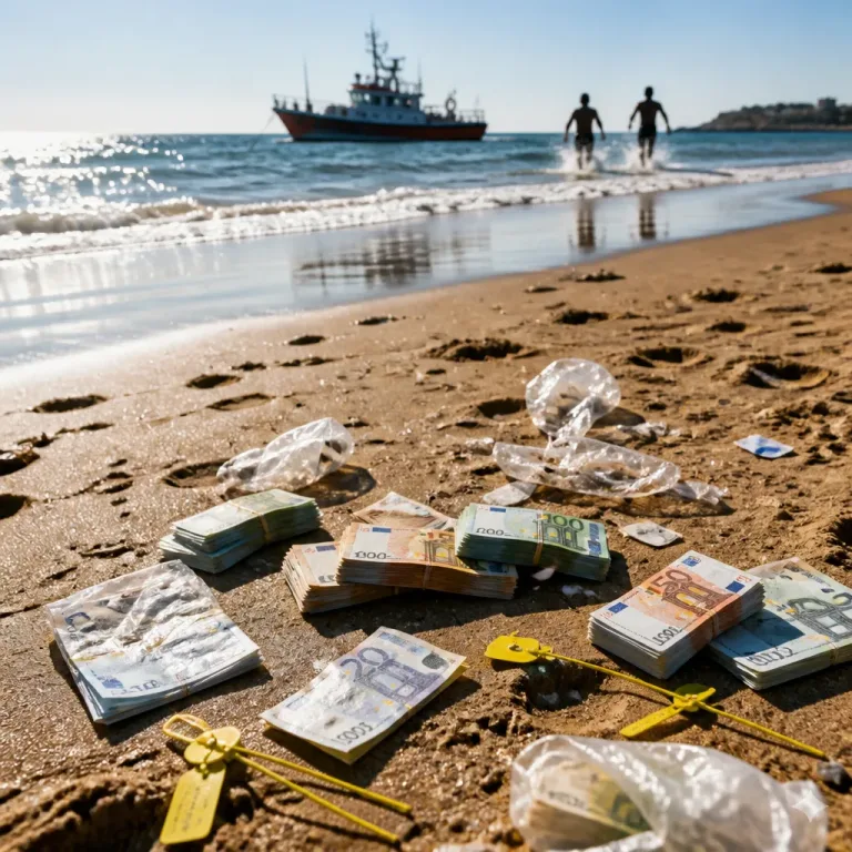 665 000 euros en billets retrouvés sur une plage de Sicile : enquêtes et règles de restitution