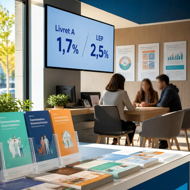 Le Livret A passe à 1,7 % au 1er août 2026, le LEP maintenu à 2,5 %