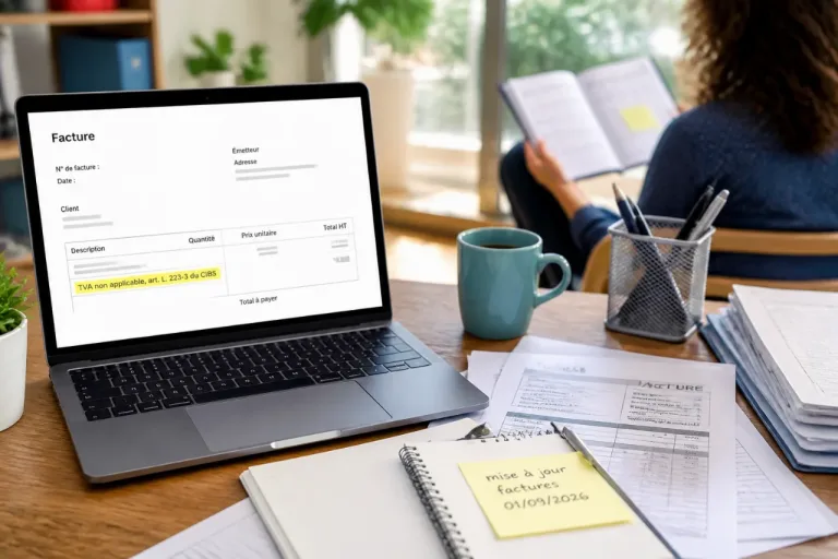La mention « TVA non applicable » change de référence juridique : que doivent faire les micro‑entrepreneurs