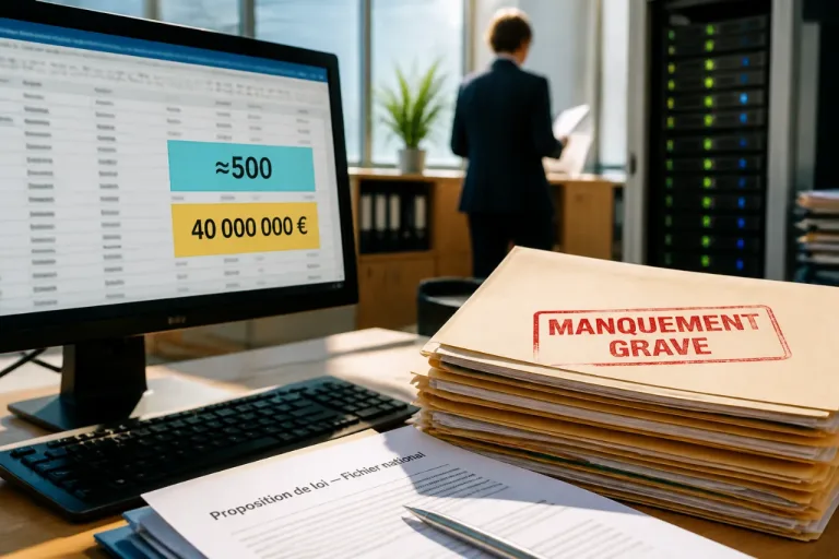 Création d’un fichier national des salariés condamnés pour fraudes : une proposition de loi pour sécuriser les banques