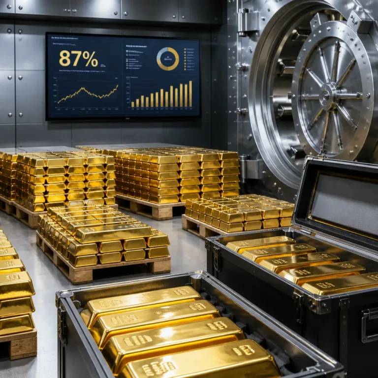 L'Ouzbékistan accélère ses achats d'or et porte ses réserves à 87% en métal précieux