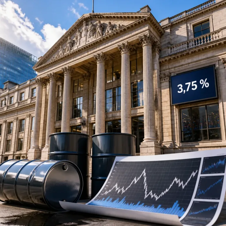 La Banque d'Angleterre devrait maintenir son taux à 3,75 % malgré la montée du pétrole