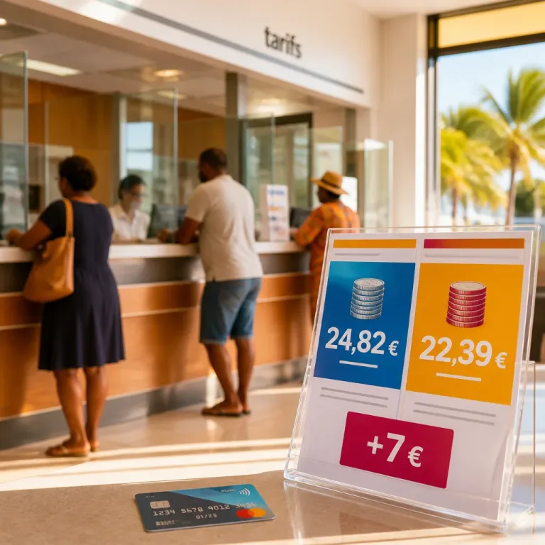 Frais bancaires : à La Réunion et outre-mer, les clients continuent de payer plus qu’en métropole