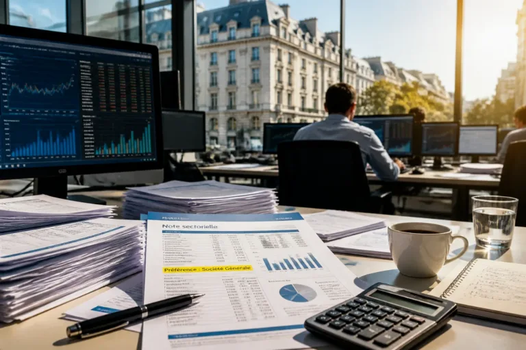 BofA table sur une forte reprise des banques françaises et cible Société Générale