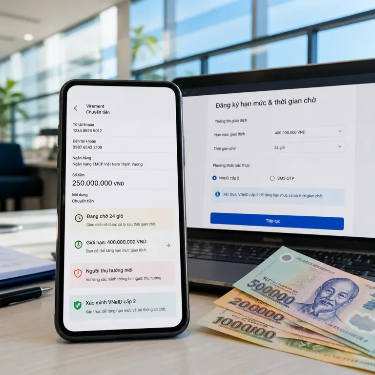 Virements en ligne: le Vietnam impose un délai d’attente et des plafonds personnalisés