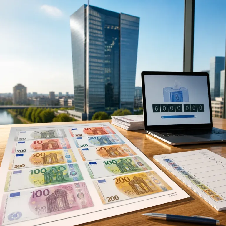 Six millions d’Européens ont déjà voté pour les nouveaux billets en euros, la consultation se poursuit