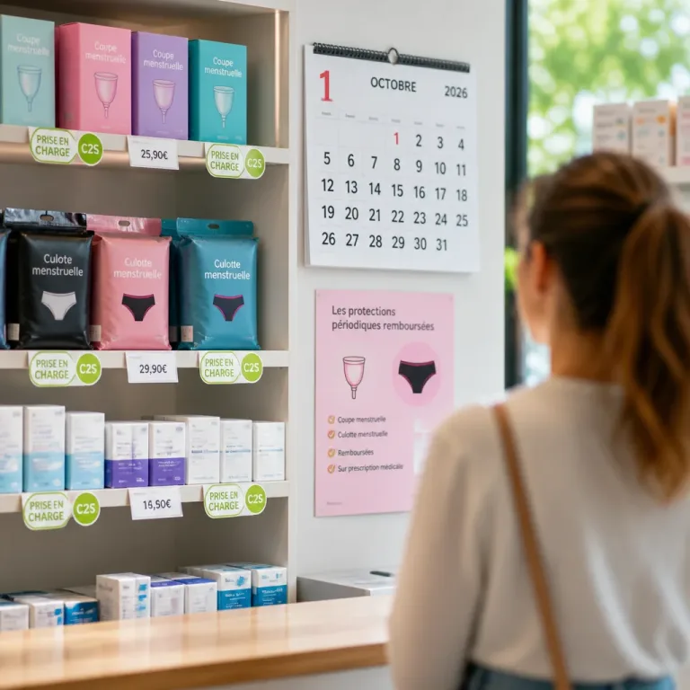 Protections menstruelles réutilisables : la prise en charge de l’Assurance maladie débute le 1er octobre 2026