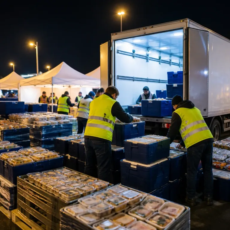 Tour de France : comment 5 200 repas quotidiens deviennent 200 kg de dons aux Banques alimentaires