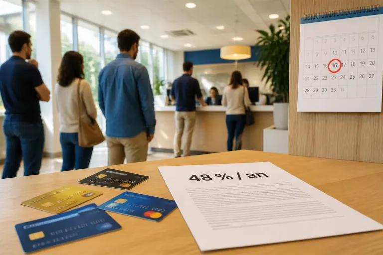 ACB porte certains taux de cartes de crédit à 48 % par an dès le 16 juillet