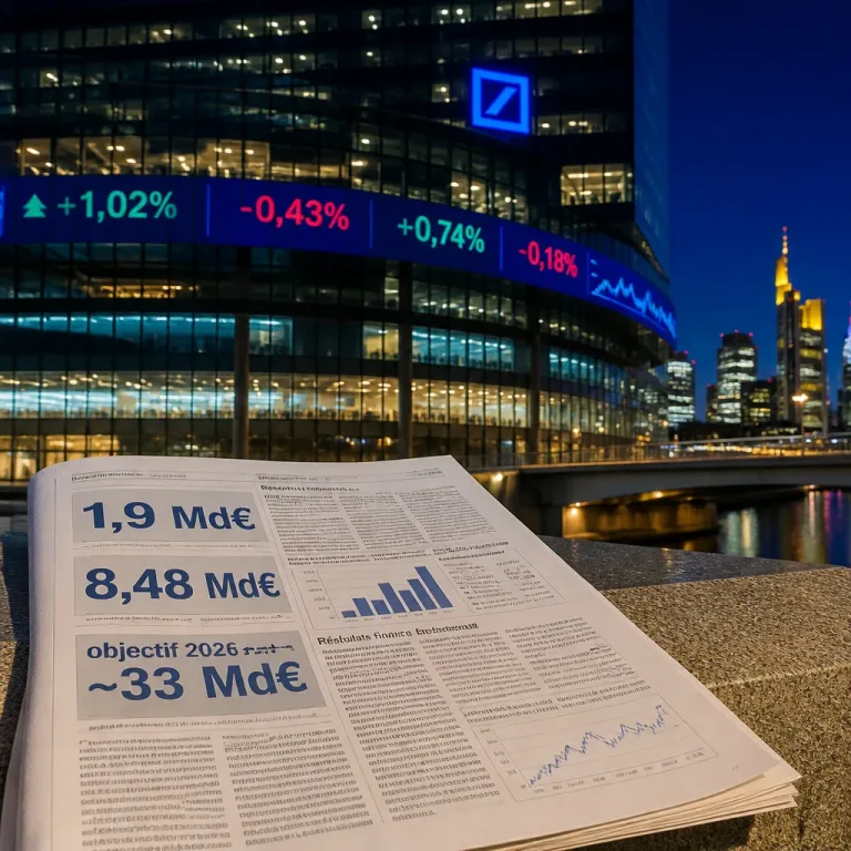 Deutsche Bank publie un bénéfice net record au T2, porté par la banque d'investissement
