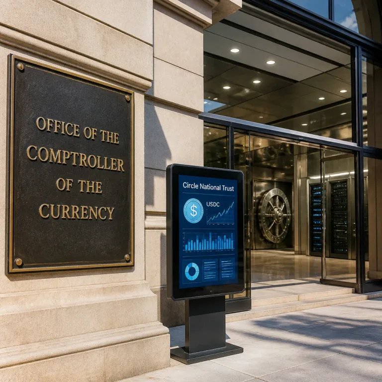 L'OCC approuve la Circle National Trust : Circle inscrit sa garde d'USDC dans un cadre fiduciaire fédéral