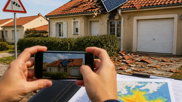 Panneau solaire arraché par la tempête Boelo : qui paie, quelles démarches ?