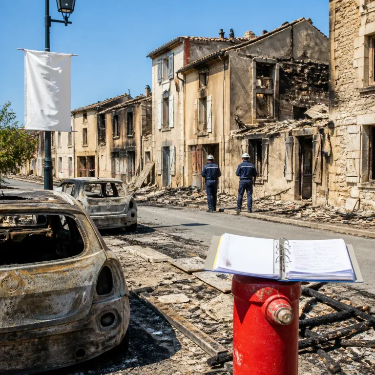 Les incendies d'été : déjà près de 500 millions d'euros de sinistres recensés