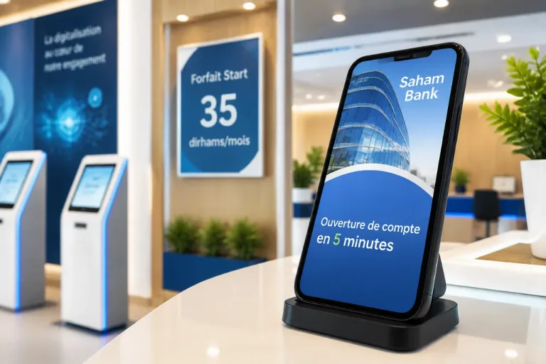 Saham Bank lance l’ouverture de compte 100 % mobile en cinq minutes