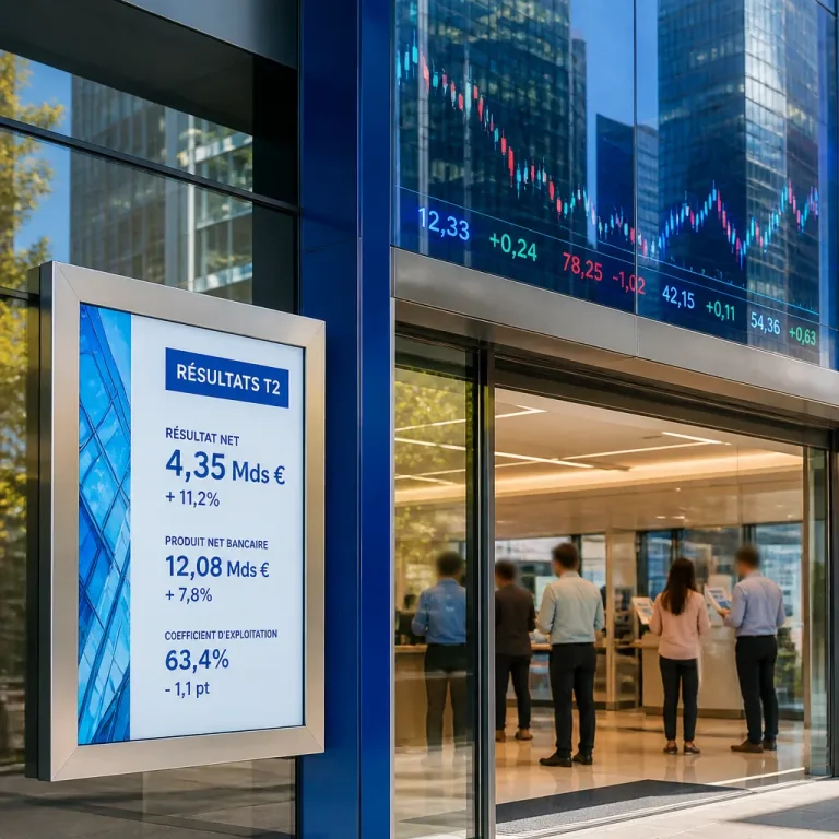 BNP Paribas : bénéfice net en hausse de 33,4% au T2 porté par le trading et la banque de détail