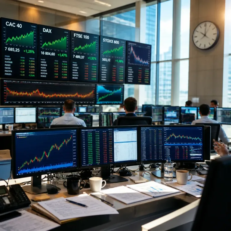 Les Bourses européennes hésitent avant le rapport américain sur l'inflation
