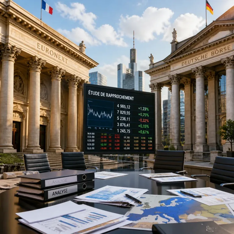 Euronext prêt à étudier une fusion avec Deutsche Börse, une réorganisation majeure des places européennes en vue