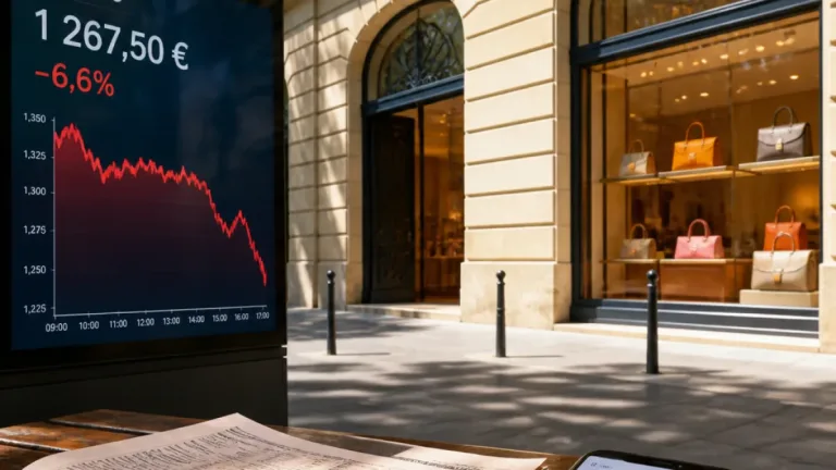 Hermès plonge en Bourse après un troisième trimestre sous les attentes, la Chine pointée du doigt