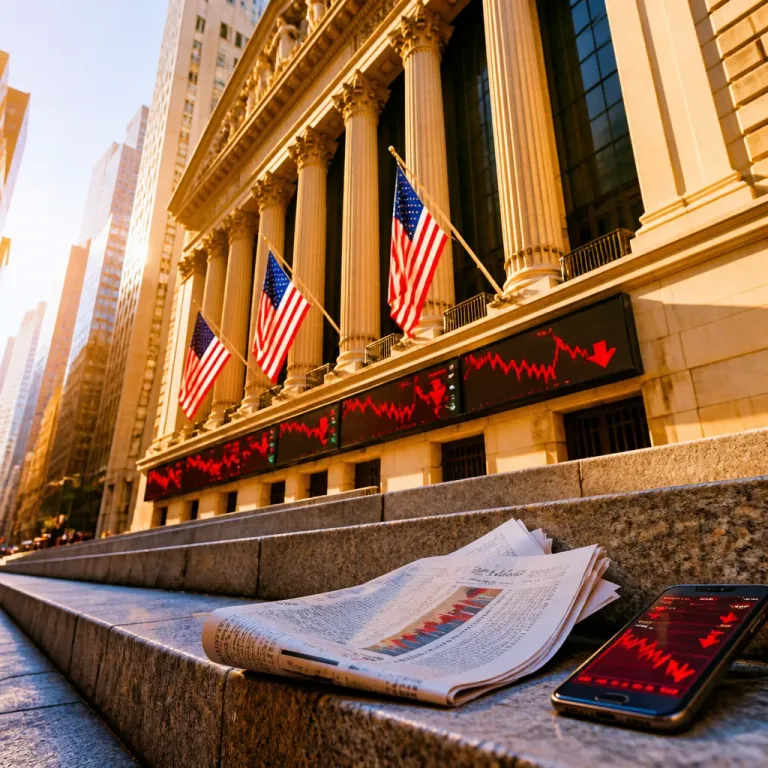 Wall Street recule légèrement, la géopolitique et l'attente des résultats technologiques pèsent