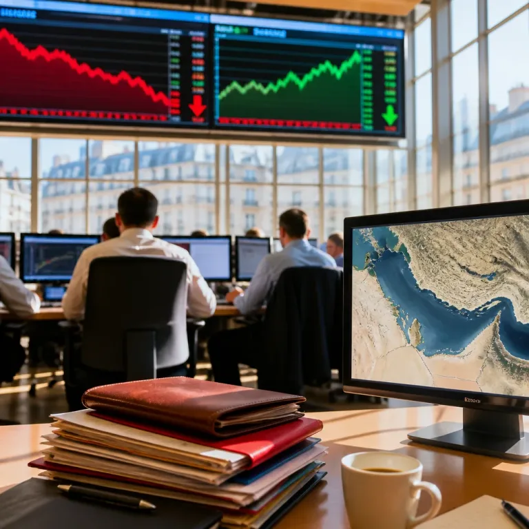 Tensions Iran‑États‑Unis : le CAC 40 chute mais les gérants gardent un optimisme prudent