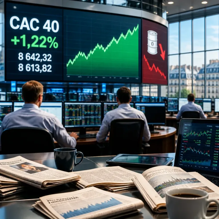 Le CAC 40 franchit un nouveau sommet historique, porté par la détente sur le pétrole