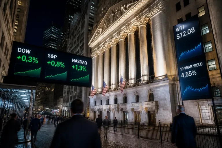 Wall Street finit en hausse : le Nasdaq progresse malgré l'escalade entre États‑Unis et Iran