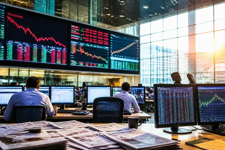 La Bourse de Paris plonge après la reprise des tensions entre États‑Unis et Iran