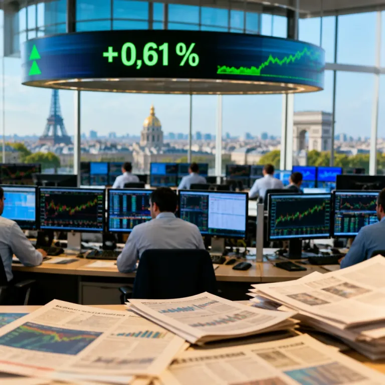 Le CAC 40 établit un nouveau record en séance et en clôture, la Bourse de Paris frôle les 8 700 points