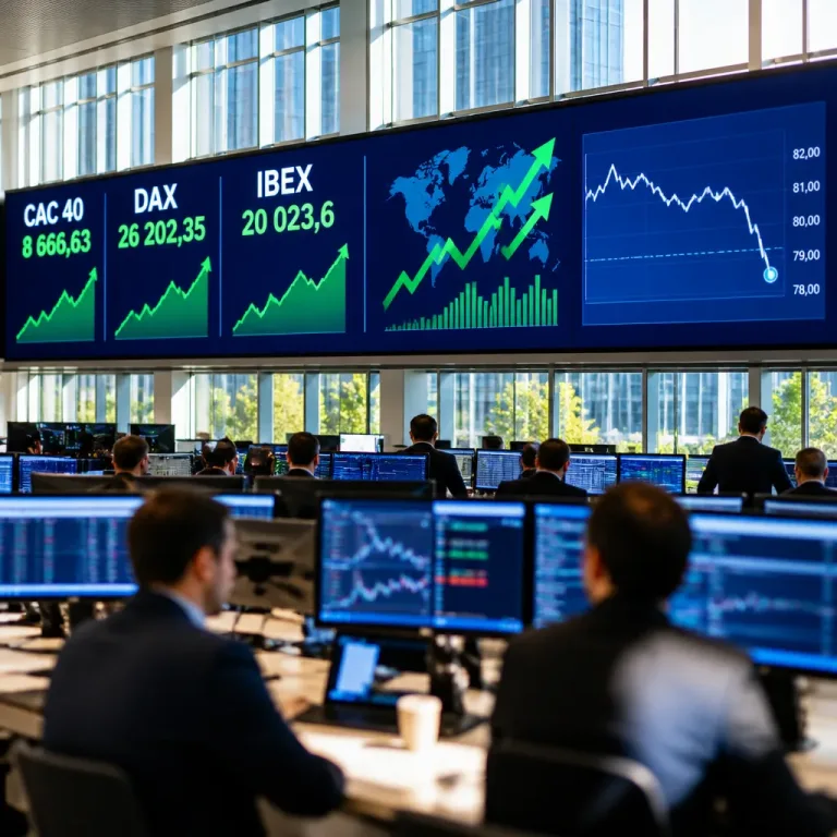Bourses mondiales en rangs serrés : records à Paris, Francfort et Wall Street, pétrole sous 80$