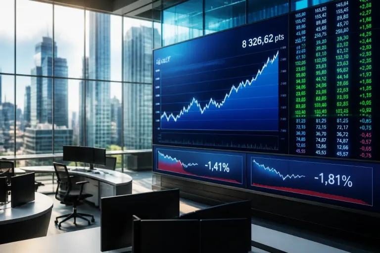 Le CAC 40 reprend de la hauteur, stimulé par les semi‑conducteurs et la baisse du pétrole