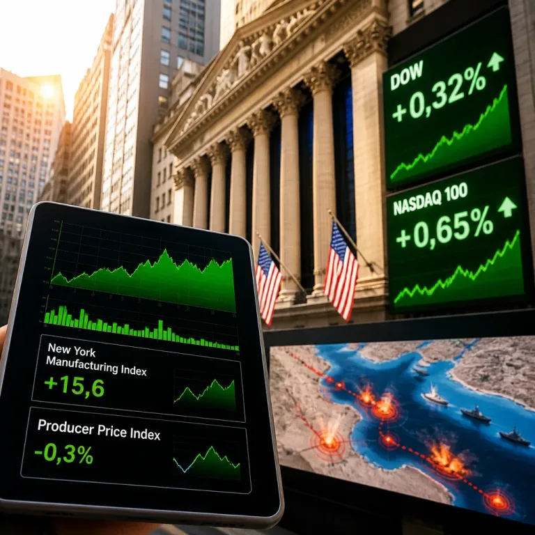 Wall Street progresse malgré des frappes américaines et des signaux macro rassurants