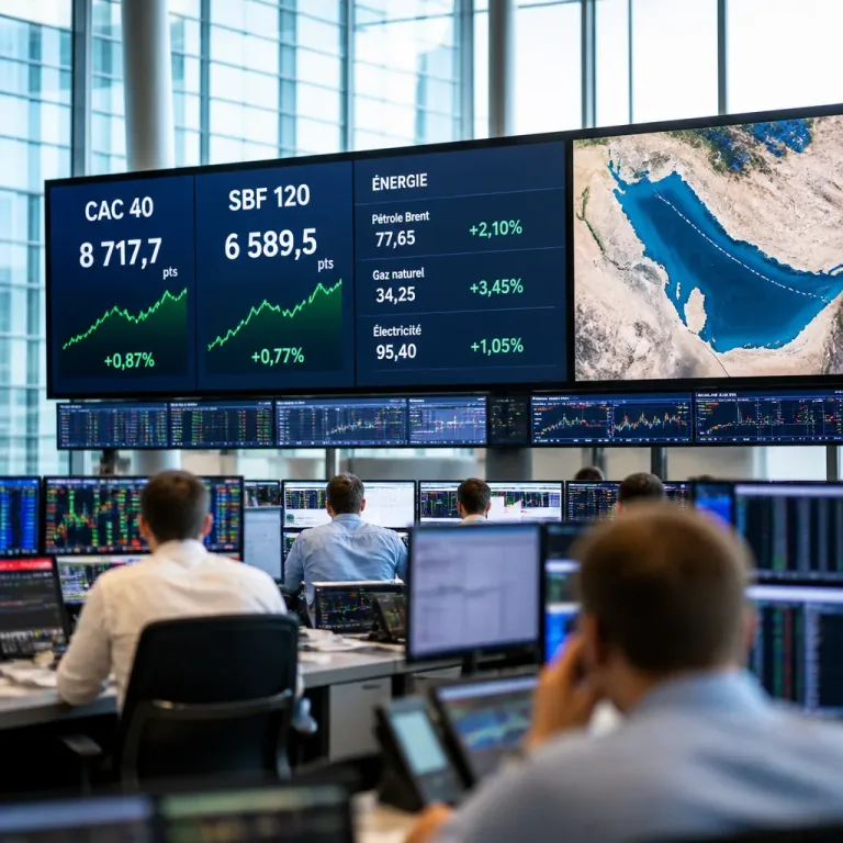 CAC 40 stable à l'ouverture, l'Iran confirme sa position sur le détroit d'Ormuz
