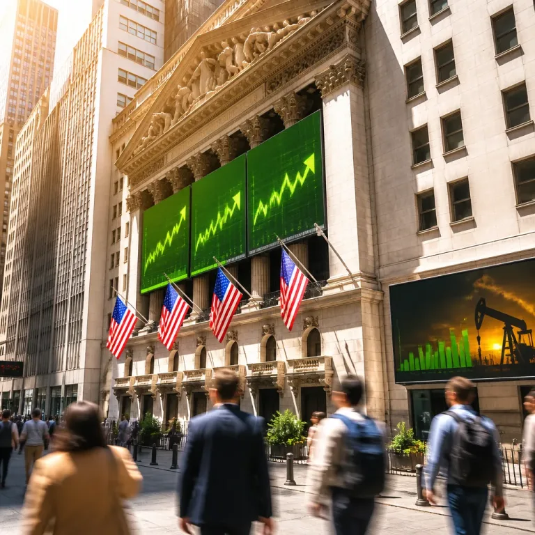 Wall Street progresse après des résultats bancaires solides et un infléchissement de l'inflation