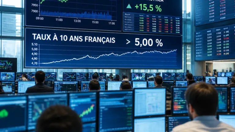 Le CAC 40 reprend du terrain malgré la chute de Carrefour et la remontée des taux